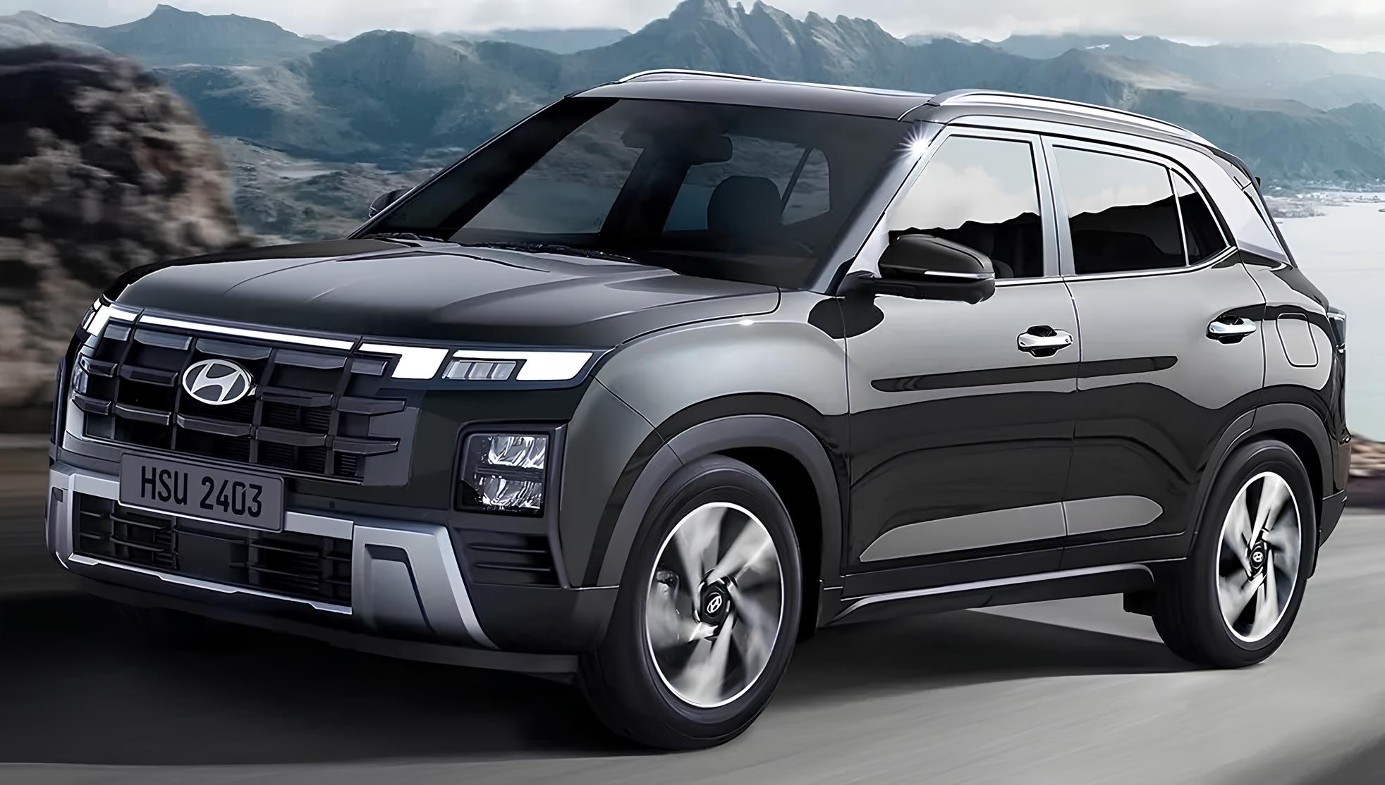 Hyundai Creta - Veículo executivo exterior